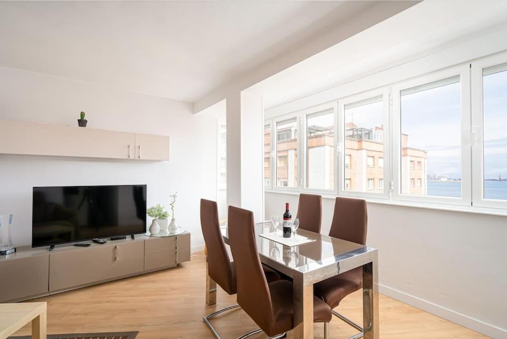 Myhousespain - Moderno Piso Frente Al Mar Gijón Dış mekan fotoğraf